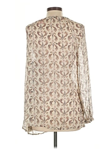 Tory Burch Long Sleeve Silk Top (view 2)