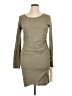 Leith Solid Gray Casual Dress Size XL - photo 1