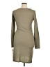 Leith Solid Gray Casual Dress Size XL - photo 2