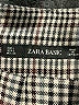 Zara Basic Plaid Gray Casual Pants Size L - photo 7