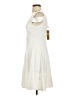 Assorted Brands Solid Ivory Cocktail Dress Size S - photo 5
