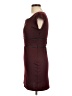 Max Studio Solid Burgundy Cocktail Dress Size XS - photo 5