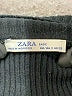 Zara Basic Solid Black Cocktail Dress Size S - photo 7