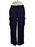 Aerie 100% Viscose Blue Cargo Pants Size XL - photo 1
