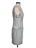 Keepsake 100% Viscose Solid Gray Casual Dress Size S - photo 4