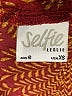 Selfie Leslie 100% Polyester Paisley Burgundy Romper Size XXS - photo 4