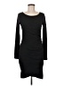Leith Solid Black Cocktail Dress Size M - photo 1