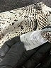 Black Rainn 100% Polyester Animal Print Silver 3/4 Sleeve Blouse Size S - photo 8