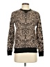 Rag & Bone/JEAN 100% Cotton Animal Print Black Brown Pullover Sweater Size XS - photo 1