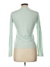 TSE Solid Blue Green Cardigan Size L - photo 2