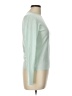 TSE Solid Blue Green Cardigan Size L - photo 4