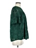 Unbranded 100% Polyester Green Short Sleeve Blouse Size S - photo 4