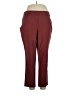 Autres Filles Solid Burgundy Active Pants Size 1X - photo 1