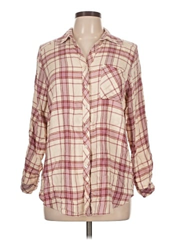 Holding Horses Long Sleeve Button-Down Shirt (view 1)