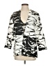 MING WANG 100% Polyester Gray 3/4 Sleeve Blouse Size S - photo 1