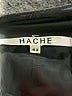 Hache Solid Black Casual Dress Size EU 42 / US 12 - photo 7