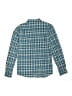 Vince. 100% Cotton Plaid Teal Long Sleeve Button-Down Shirt Size L (kids) - photo 2