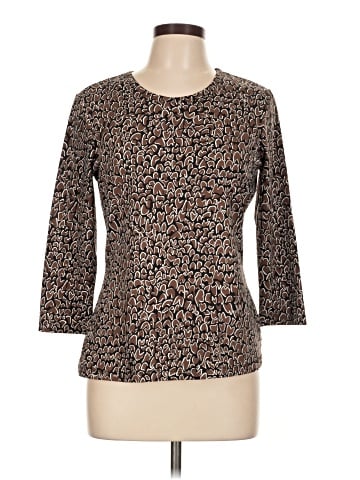 J. McLaughlin 3/4 Sleeve T-Shirt (view 1)