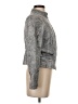 White House Black Market Paisley Gray Jacket Size 2 - photo 4