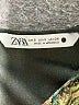 Zara 100% Polyester Paisley Green Casual Dress Size S - photo 6