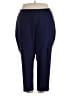 Catherines Solid Blue Active Pants Size 5X (petite) - photo 1