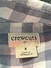 Crewcuts Outlet Checkered-gingham Blue Long Sleeve Button-Down Shirt Size 8 - photo 3