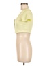 Shein 100% Polyester Yellow Short Sleeve Top Size M - photo 5
