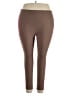 Torrid Color Block Brown Active Pants Size 3X Plus (3) - photo 1