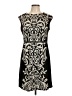 Studio One Graphic Black Cocktail Dress Size 12 - photo 1