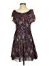Assorted Brands Paisley Brown Casual Dress Size S - photo 1