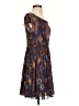 Assorted Brands Paisley Brown Casual Dress Size S - photo 4