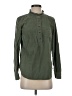 Talbots 100% Cotton Green Long Sleeve Button-Down Shirt Size XS - photo 1