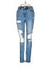 American Eagle Outfitters Hearts Blue Jeans Size 0 - photo 1