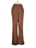Alfred Dunner Solid Brown Dress Pants Size 8 - photo 1