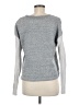 CAbi 100% Cotton Gray Pullover Sweater Size M - photo 2