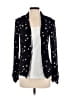 Patterson J. Kincaid 100% Rayon Stars Black Blazer Size S - photo 1