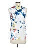 Banana Republic 100% Polyester White Sleeveless Blouse Size S - photo 2