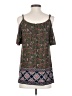 Mine Green Short Sleeve Blouse Size S - photo 2