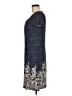 Perceptions Stars Blue Casual Dress Size 6 - photo 5
