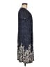 Perceptions Stars Blue Casual Dress Size 6 - photo 4