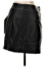 Topshop Black Faux Leather Skirt Size 2 - photo 2