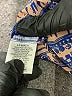 LA Made 100% Polyester Paisley Blue Casual Dress Size M - photo 5
