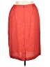 Leslie Fay 100% Polyester Solid Orange Casual Skirt Size 16 - photo 2