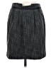 Merona Plaid Gray Formal Skirt Size 4 - photo 1