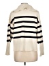 Assorted Brands Stripes Ivory Pullover Sweater Size L - photo 2
