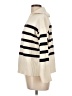 Assorted Brands Stripes Ivory Pullover Sweater Size L - photo 5