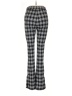 Shein Checkered-gingham Black Dress Pants Size 4 - photo 2