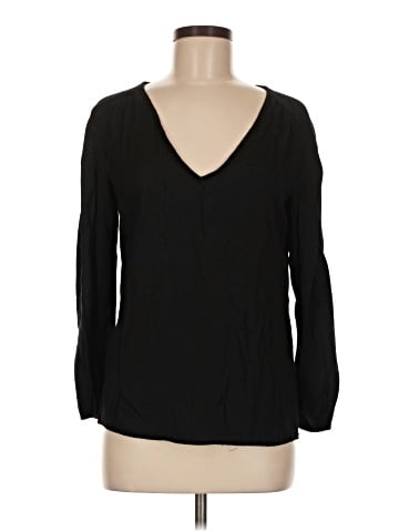 Zara Basic Long Sleeve Blouse (view 1)
