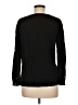 Zara Basic Black Long Sleeve Blouse Size M - photo 2