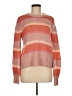 LC Lauren Conrad Stripes Orange Pullover Sweater Size M - photo 1